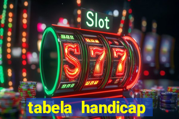 tabela handicap asiatico escanteios